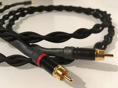 Audiophile Iso-Quad RCA Interconnects Pine Tree Audio USA MADE (Colors/Lengths) - Image 1 of 4