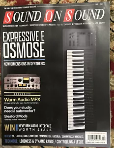 Sound On Sound Magazine April 2023 Expressive E Osmose - Picture 1 of 1