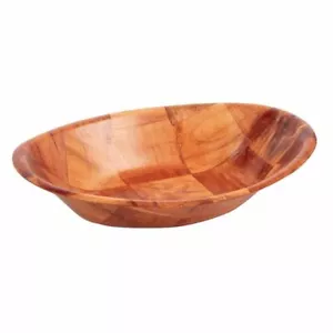 Olympia Oval Wooden Bowl - Designed for Dry Food Use - Small - Picture 1 of 4