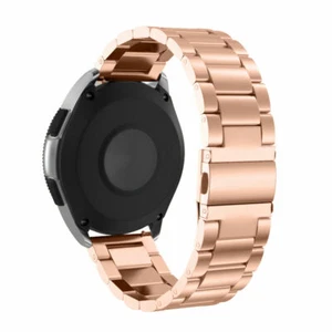 For Samsung Galaxy Watch 42/46mm Gear S3 Stainless Steel Strap Metal Watch Band - Picture 1 of 4