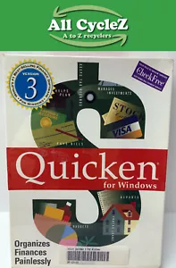 Intuit Quicken Version 3.0 for Windows 3.5" HD Disk Formatted NEW - Picture 1 of 4