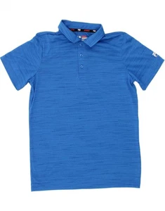 FILA Boys Polo Shirt 15-16 Years XL Blue Polyester BZ80 - Picture 1 of 3
