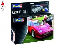 REVELL MODEL SET LAMBORGHINI COUNTACH LP500S - Immagine 1 di 2