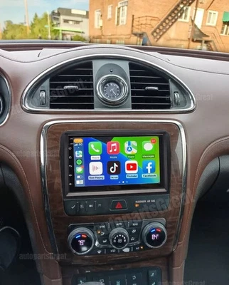 Radio estéreo GPS para coche Android 14 Apple Carplay para Buick Enclave 2013 2014-2017 Foto 1 de 4
