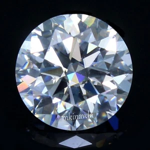 Diamante sfuso bianco taglio brillante purezza naturale 5x5 mm colore D VVS1 tondo - Foto 1 di 6