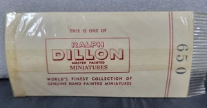 RALPH DILLON  MASTER PAINTED MINIATURES FIGURE WHEELBARROW #650 NOS - Picture 1 of 2