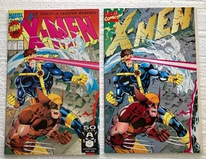 1991 MARVEL Comics " X-MEN " Legend Reborn" Vol. 1 No. 1. Gate Fold Pages - Picture 1 of 20