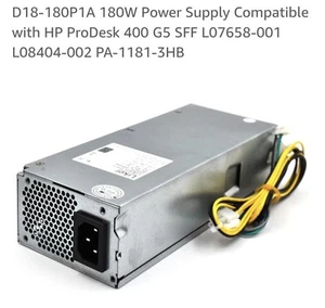 D18-180P1A PCH019 L08404-002 180W Power Supply For HP ProDesk 400 600 901764-003 - Afbeelding 1 van 13