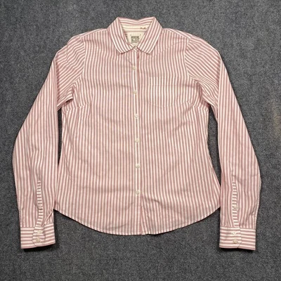 Camisa de vestir de colección Ruehl Nº 925 para hombre grande a rayas rojas manga larga abotonada Foto 1 de 4