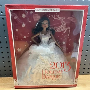 2013 Holiday Barbie Doll 25th Anniversary Holidays Special Edition X8272 New - Picture 1 of 12