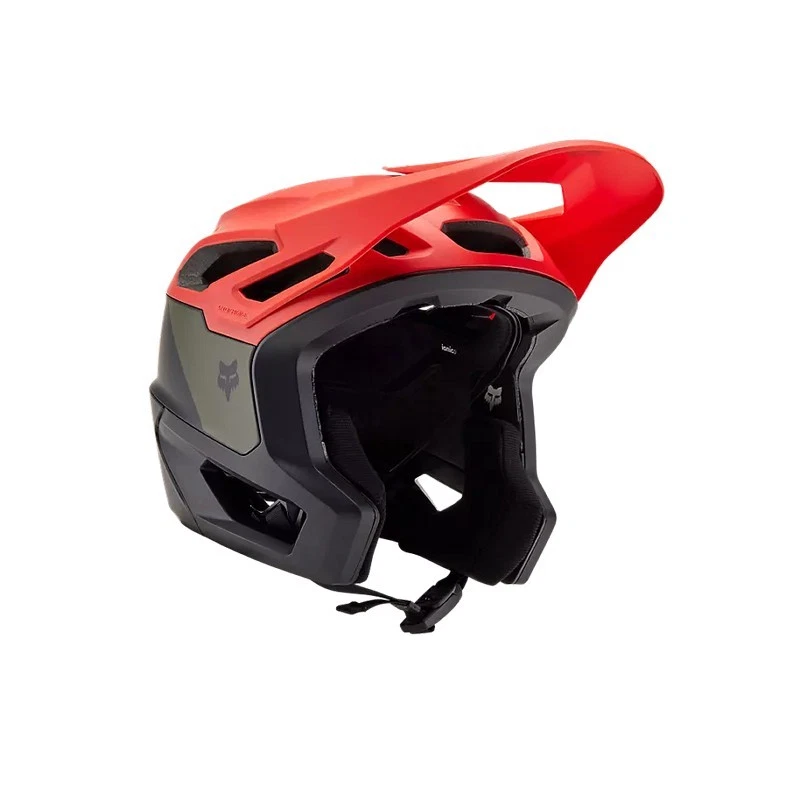 enduro helm dropframe pro nyf ce orange/schwarz FOX Racing trail all mountain