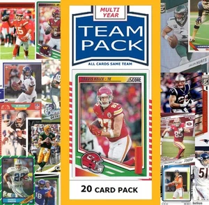20 Card Team Pack Kansas City Chiefs 2025 Score 2024 Donruss Travis Kelce - Picture 1 of 1