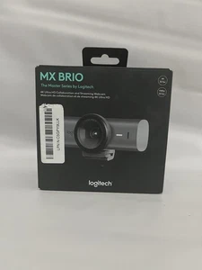 Logitech MX Brio Ultra HD 4K Web Camera: Video Conferencing, Gaming - Afbeelding 1 van 6