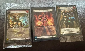 Flesh and Blood: Trot Along, Fault Line Promo Packs + Blaze Firemind SDCC 25 - Picture 1 of 1
