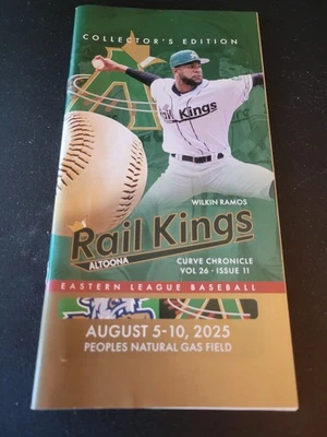 Altoona Curve Altoona Rail Kings Curve Chronicle Program Collector's Edition - Image 1 of 4