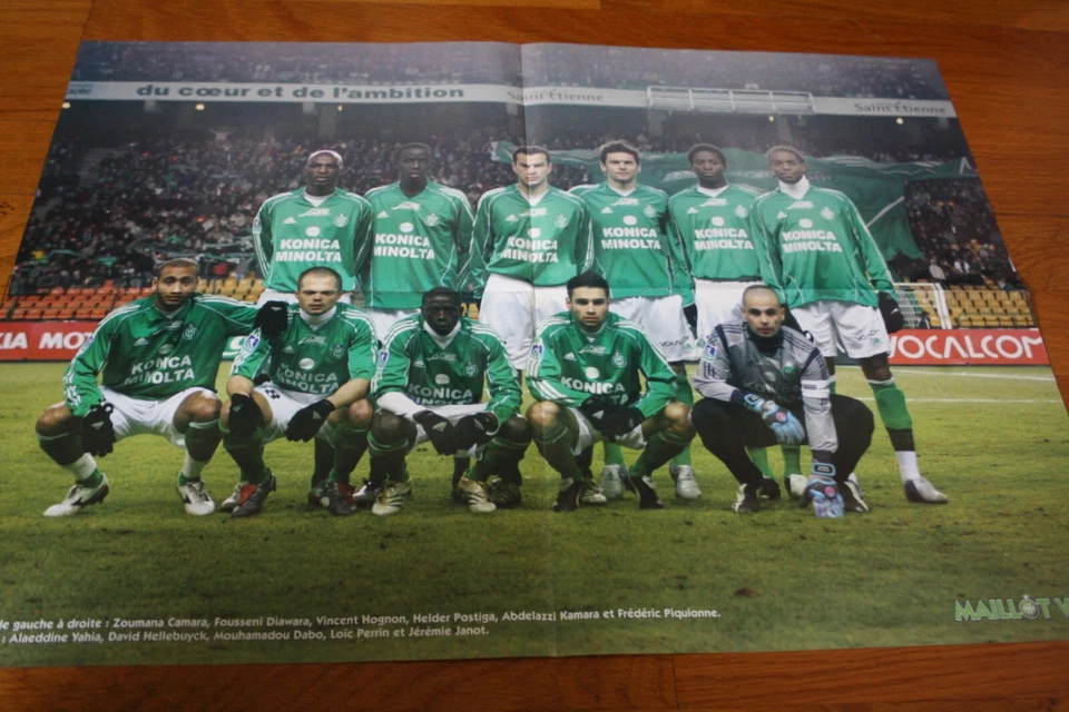 POSTER ASSE )) équipe ST ETIENNE - Photo 1/1