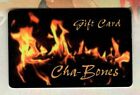Carte cadeau CHA-BONES Flames (2010) (0 $)