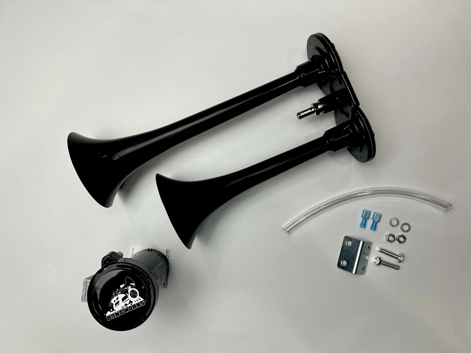 DIY kit For Cordless Impact Drill Train 2 Horn Black - Image 1 of 4