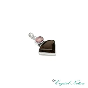 Cintamani Tourmaline Faceted Sterling Silver Pendant ( 20146 ) - Picture 1 of 2