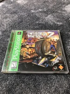 Twisted Metal 2 Sony PlayStation 1 PS1 Greatest Hits REG Card cib Anleitung - Bild 1 von 4