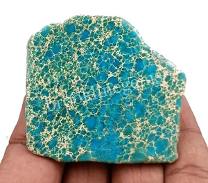 Piedra preciosa certificada turquesa azul natural áspera sin cortar de 151,00 quilates 4RDE - Imagen 1 de 8
