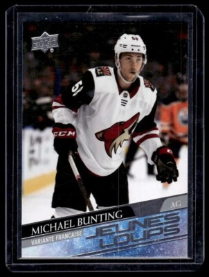 2020-21 Upper Deck Extended Series Jeunes Loups Michael Bunting Rookie #727 - Image 1 of 2