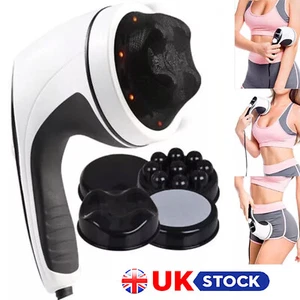 Electric Massager With Infrared Heating Massage Neck Arm Shoulder Back Leg Foot - Picture 1 of 12