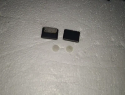 Super Nintendo SNES SNS-001 (2)-LED Covers & (2)-Weights ONLY-Just OK-READ ALL - Image 1 of 4