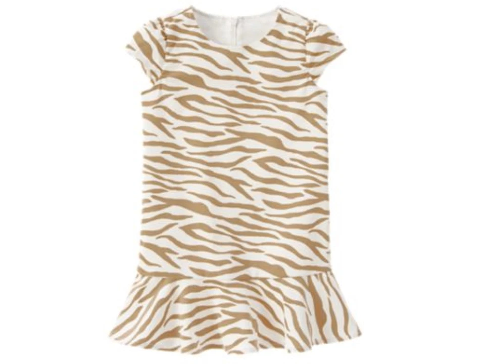 NEW  GIRLS Tiger Striped  Dress SIZE 6 BY GYMBOREE * - Image 1 of 1