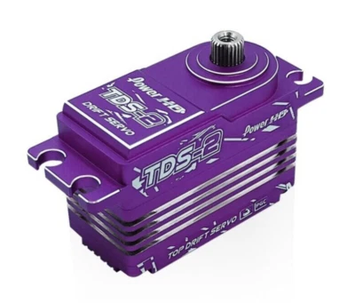 1/10 RC Drift Racing SERVO Coreless High Torque Low Profile TDS-2 -PURPLE- - Image 1 of 4