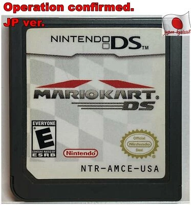 Authentic Nintendo DS Mario Kart DS Games Mariokart USA English Ver J - Image 1 of 3