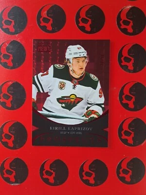 2020-21 Kirill Kaprizov METAL UNIVERSE Red Ruby /50 Rookie SKYBOX  #PP-37 RC - Image 1 of 3
