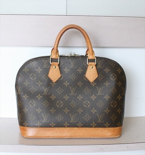 LOUIS VUITTON（LV） AUTENTICA BORSA A MANO LOUIS VUITTON ALMA Monogram n.1477
