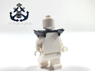 LEGO Minifigura Perla Gris Oscuro Armadura Hombro 86124 Para NINJAGO Rey/Castillo Foto 1 de 2