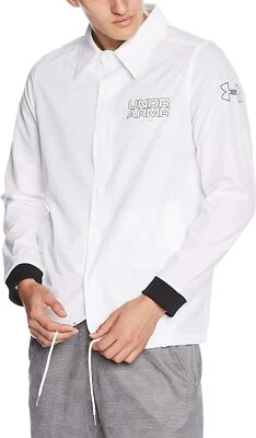 Chaqueta cortavientos Under Armour Baseline blanca para hombre - talla 3XL - venta al por menor $80 Foto 1 de 4