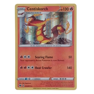  Centiskorch 010/073 Reverse Holo Rare Champions Path Pokemon Tcg NM - Picture 1 of 2
