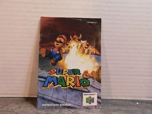 Super Mario 64 Nintendo 64 N64 Instruction Manual Booklet ONLY 1 - Picture 1 of 2
