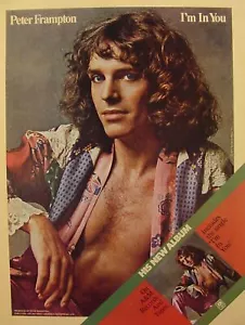 Álbum Peter Frampton 1977 I'm In You anuncio impreso promocional - color - Imagen 1 de 1
