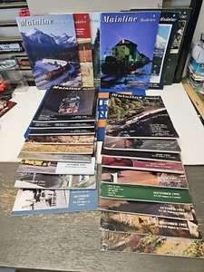 1992,1993 Mainline Modeler Railroad Modeling Magazine Set Of 24 Complete 2 Year - Picture 1 of 23