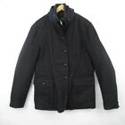 Gian Carlo Rossi Men's Black Jacket Coat Size EU 54 Italian Designer Wool Blend 