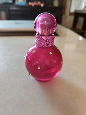 EMPTY Britney Spears Fantasy Glass Perfume Spray Bottle -Display Collect Crafts - Image 1 of 4