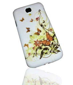 Design Strass No.3 Hard Back Cover Samsung i9500 GALAXY S4 + Displayschutzfolie - Picture 1 of 2