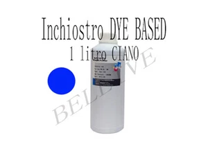 1000ml inchiostro CIANO universale Ricarica Cartucce per Brother Cano Epson HP - Foto 1 di 1