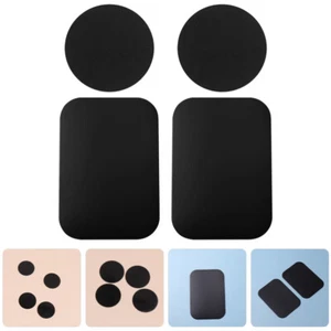 4 Pcs Mobile Phone Case Magnet Patch Metal Plate for Magnetic Car Holders - Photo 1 sur 12