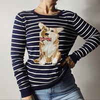 corgi sweater talbots