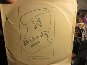 SWEET BRIAR COLLEGE Class Of 1953 Doubtful Diplomacy 3x LP 78 RPM Private Press - Picture 1 of 5