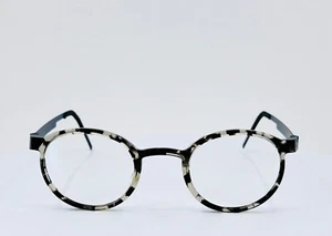 LINDBERG ACETANIUM 1014 008/D8D7 AI11 Tortoise Round Eyeglasses 46-23-135 B:38 - Picture 1 of 9