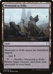 Memorial to Folly [Commander 2019] Magic MTG - Bild 1 von 1