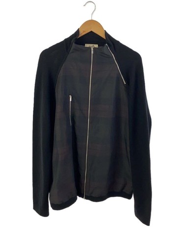 HERMÈS Giacca HERMES altri piloti maglia XL lana nera check usata