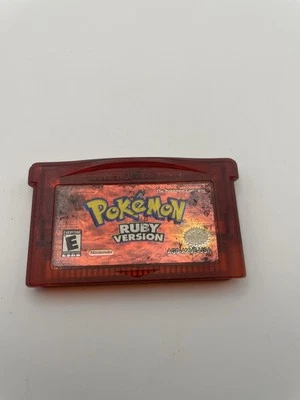 Pokemon Ruby Version (Nintendo GameBoy Advance, GBA) -- Authentic -- New Battery - Image 1 of 3